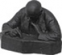  В.И. Ленин / бюст большой, 25х30см, за написанием тезисов, обожжённая глина (арт.225) 