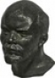  В.И.Ленин / бюст-голова чёрного металла, 22 см (арт.0156) 