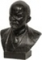  В.И. Ленин / бюст 12 см, тёмный металл 